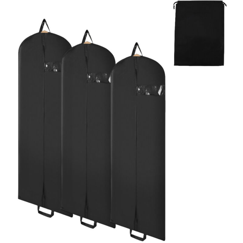 Housses de Vêtements,3x 150x60cm Housses de Protection, housse à vêtements - Tolletour