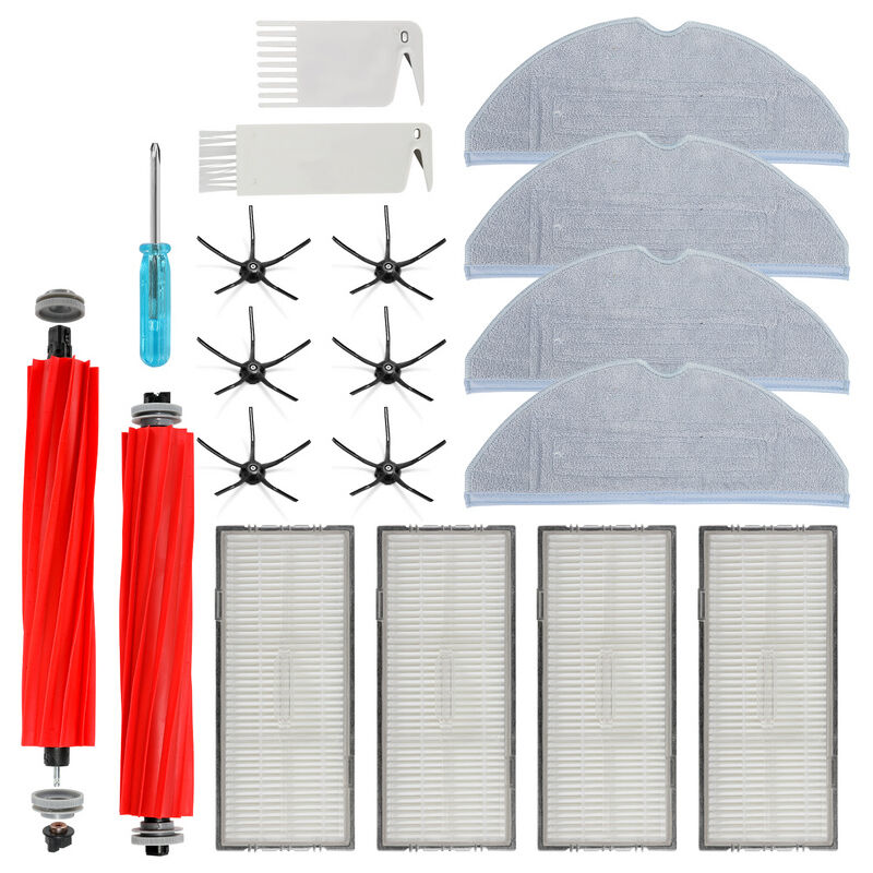 Kit D'Accessoires pour Xiaomi Roborock S7 T7 T7S T7S plus Robot Aspirateur PièCes de Rechange - Tolletour
