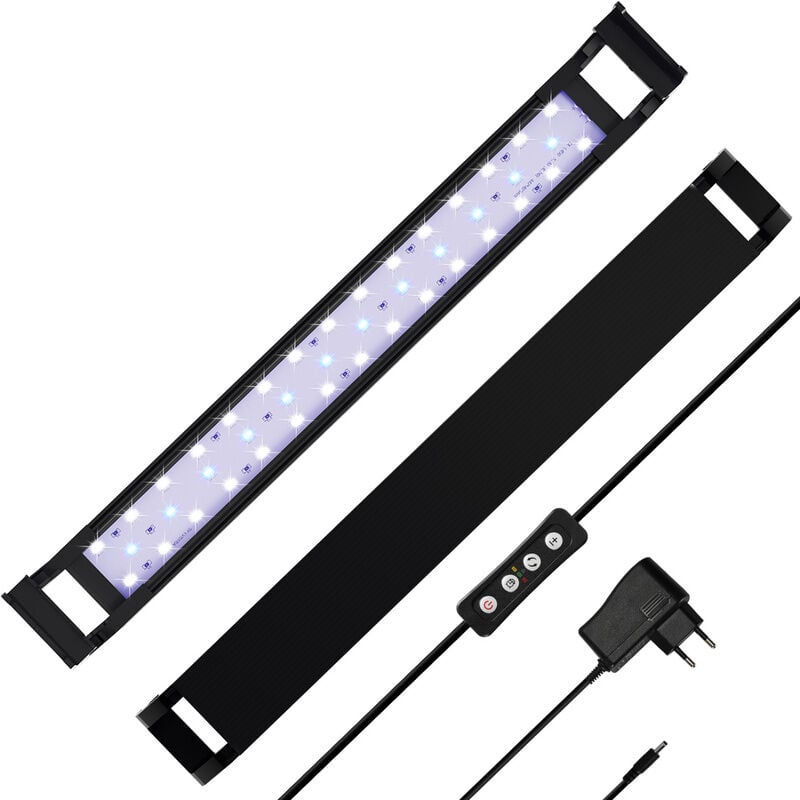 Lampe Aquarium LEDAquarium led Lumière Éclairage Lampe pour Poisson Plantes72.5-90cm - Tolletour