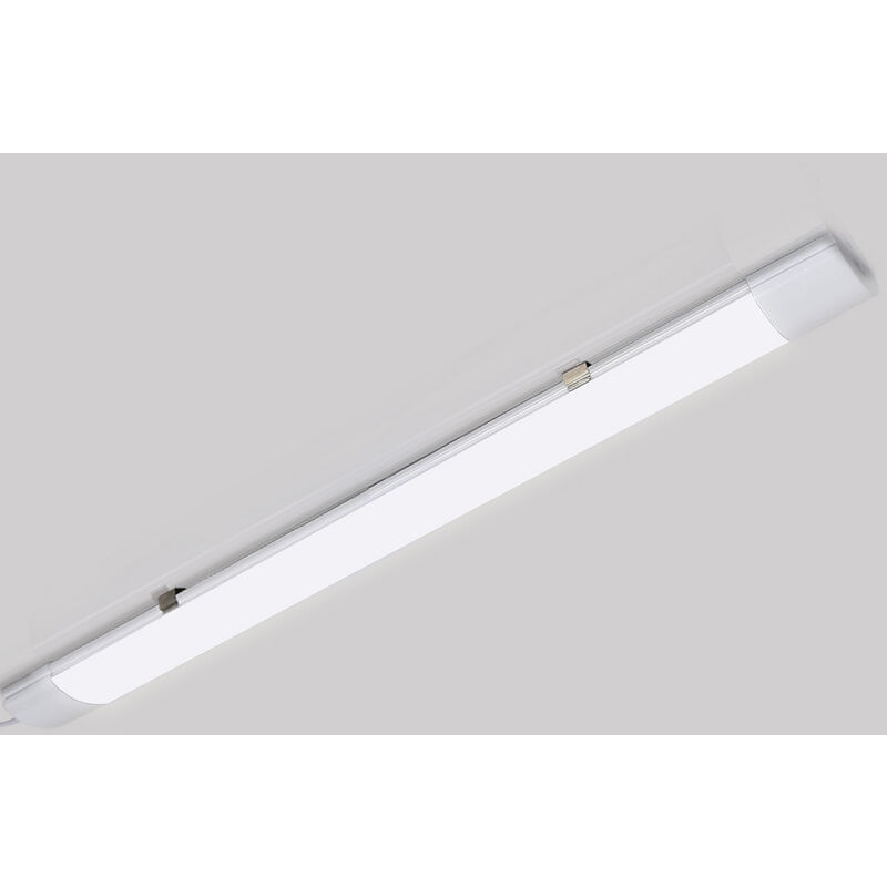 Lampe led pour locaux humides Blanc neutre Atelier Plafonnier Garage 120cm 36W - Tolletour