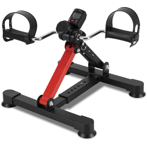 TolleTour Mini heimtrainer Cardio-Heimtrainer Fahrrad Bike Muskulatur Trainer Cycling LCD