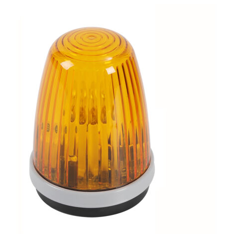 TolleTour Motorisation pour portail coulissant Feu Clignotant Orange Automatisme Portail Garage Ouvre porte portail coulissant