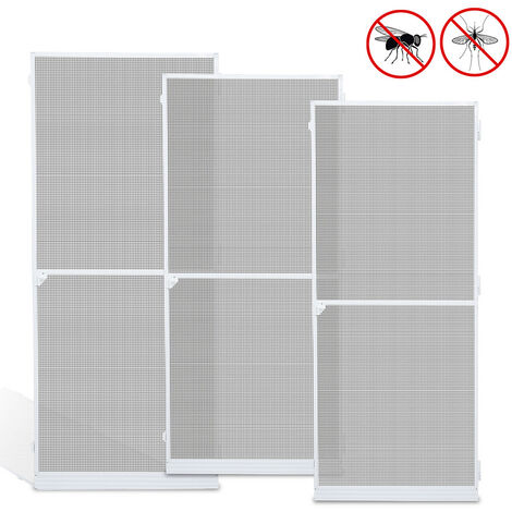 TolleTour Moustiquaire Porte moustiquaire à cadre aluminium moustiquaire à gaze protection UV imperméable