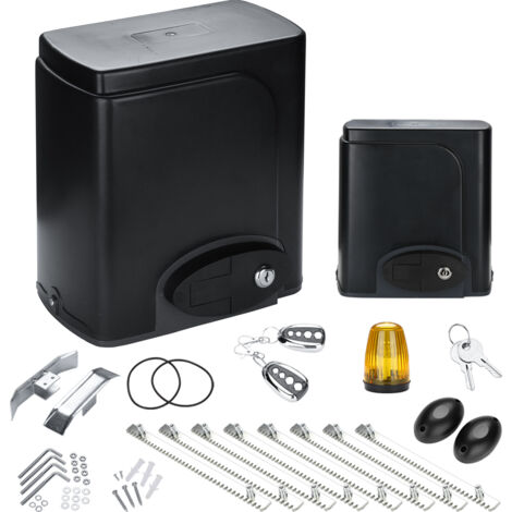 TolleTour Pack de motorisation pour portail coulissant 600KG Connect avec Kit de connectivité - Pour portail longueur max. 12m