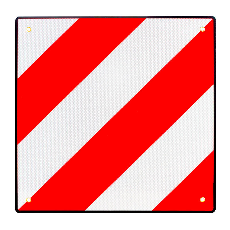 Tolletour - Panneau d'avertissement Panneau signalisation 2in1 Italie et Espagne vélo camping