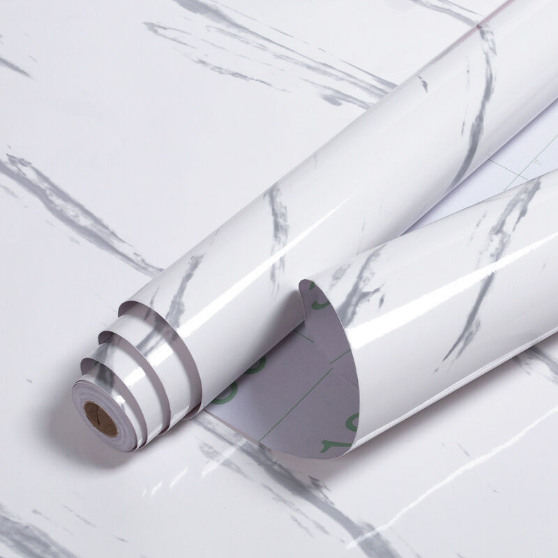 Einfeben Papier décoratif adhésif autocollant Film vinyle pour Meuble Mur Cuisine - 500cmx61cm