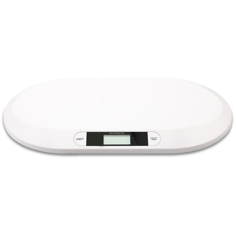Tolletour - swanew Pèse-bébé Avec affichage numérique Numérique jusqu'à 20Kg Balance Électronique pour Enfant Affichage lcd