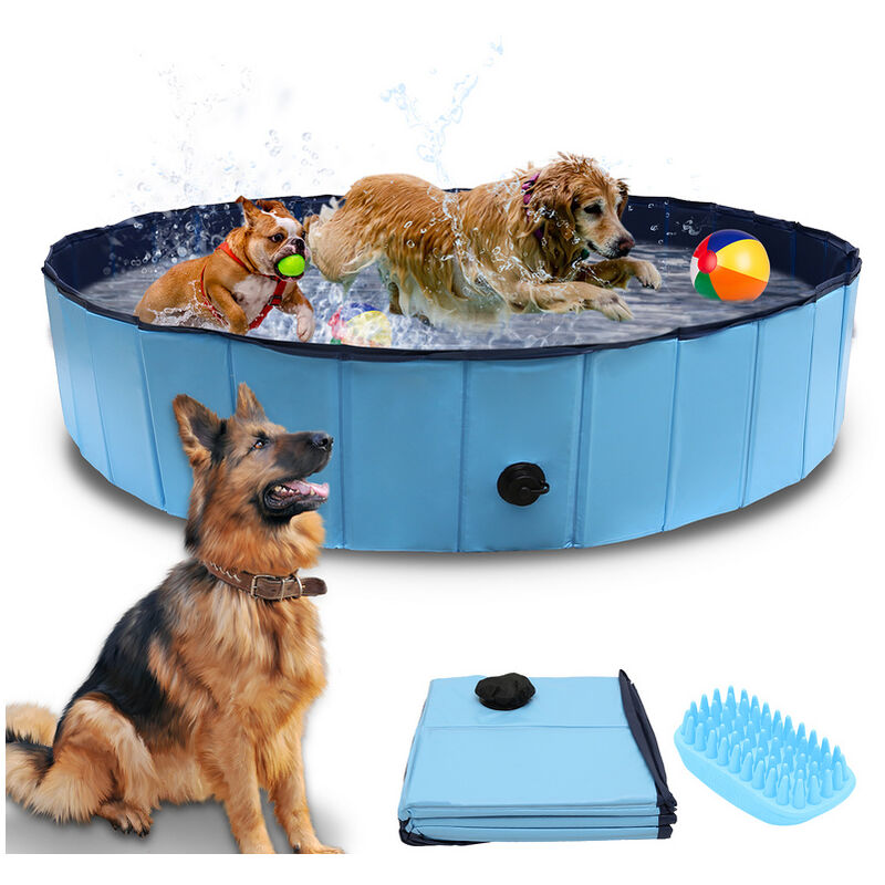 Piscine pour chien Piscine Doggy Baby Jouet professionnel pliable 160x30CM