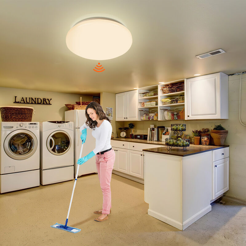 Plafonnier led 12W avec détecteur de mouvement Sensor Chambre à coucher Salle à manger Moderne - Tolletour