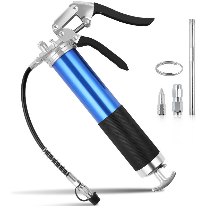 Pompe à graisse Puissante 8000 psi Pompe à graisse à levier manuel Grease Gun Compatible - Tolletour