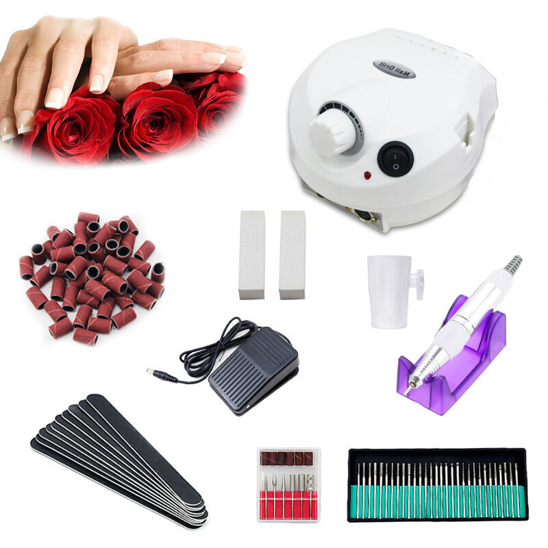 Tolletour - Ponceuse à Ongle Electrique.Professionnelle Manucure Pédicure Machine Kit de Drill Manucure pour Domicile ou Salon
