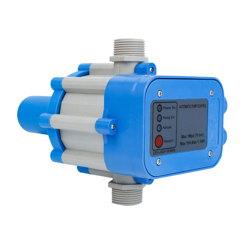 Pressostat pompe de puits Pompe immergée de puits commande de pompe Sans câble jaune - Tolletour