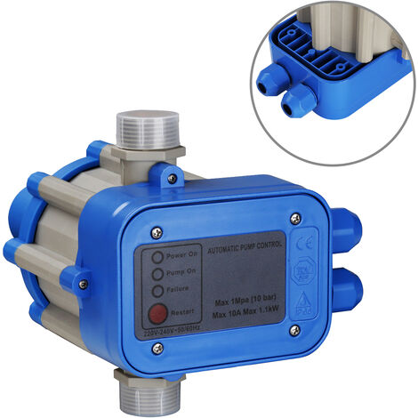 Automatik Pumpensteuerung 10 bar Pumpen Druckschalter Hauswasserwerk Druckregler 