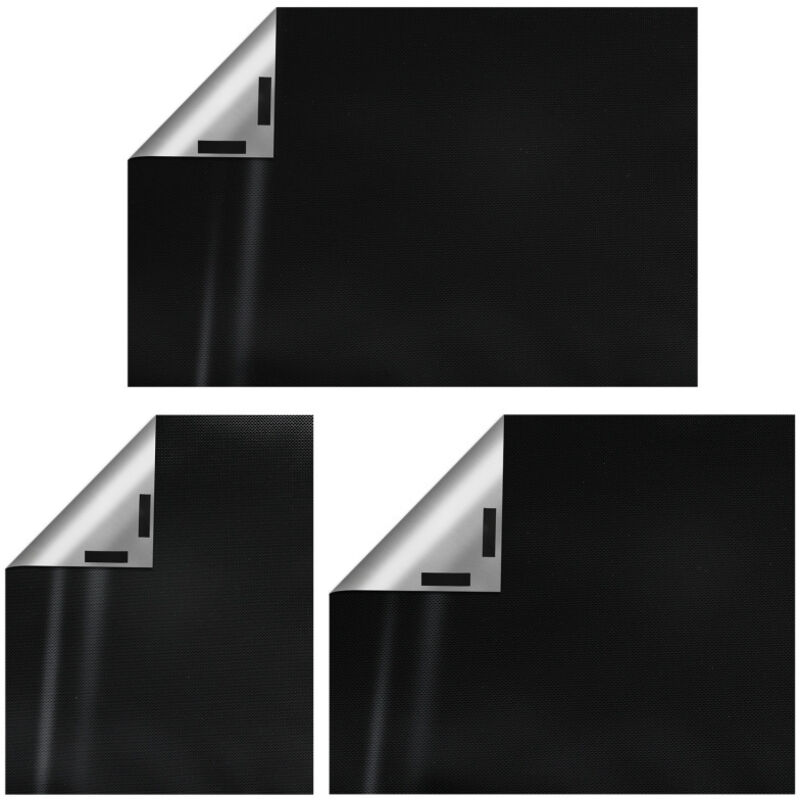 Tolletour - Store Occultant Sans Perçage Rideau Occultant Avec Auto-Adhésives Matériau Blackout Coupé Sur Mesure Store Occult,200X145cm