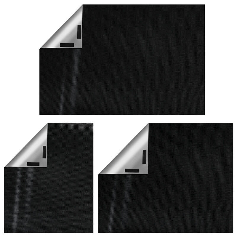 Tolletour - Store Occultant Sans Perçage Rideau Occultant Avec Auto-Adhésives Matériau Blackout Coupé Sur Mesure Store Occult,100X145cm