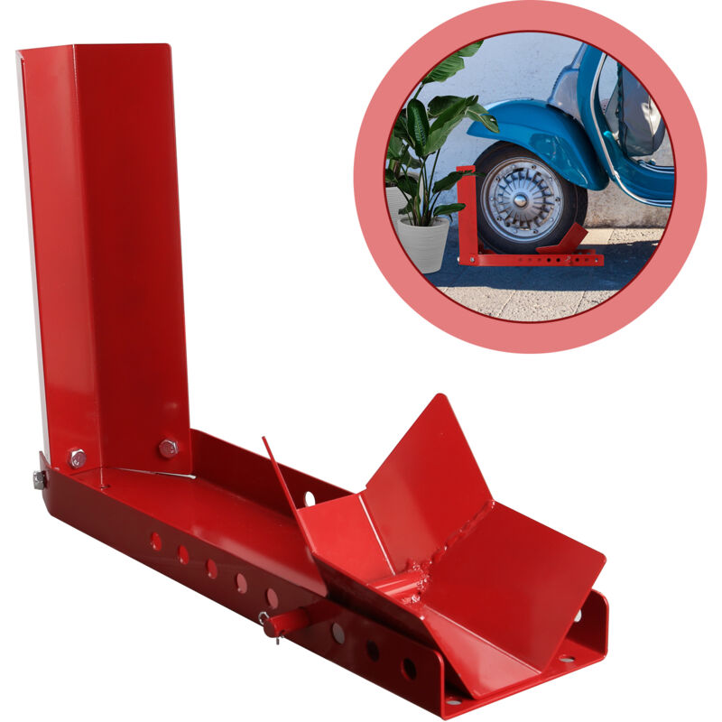 Support arrière pour moto Support de montage de bras oscillant pour roue arrière de moto Support de montage de bras oscillant de moto rouge