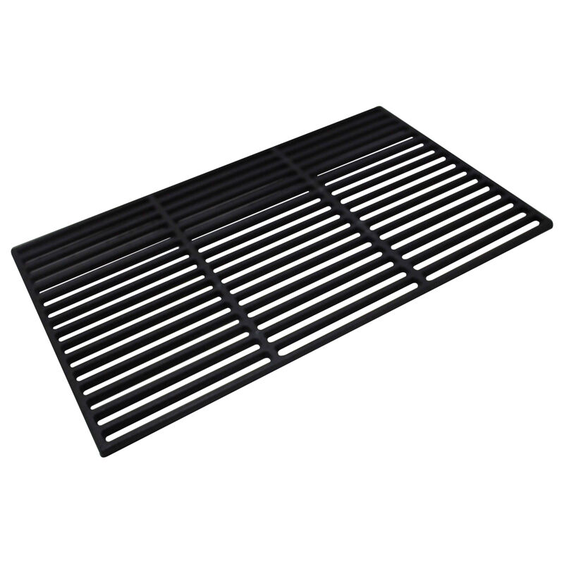Tolletour - 42x28cm Grille carrée Grille en fonte Fixation barbecue Grille de barbecue Camping