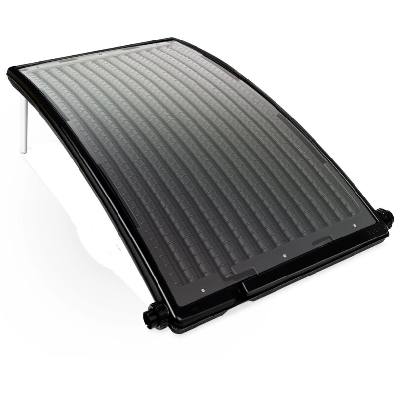 Tolletour - Panneau de chauffage solaire de piscine courbé 110 x 69 x 14 cm