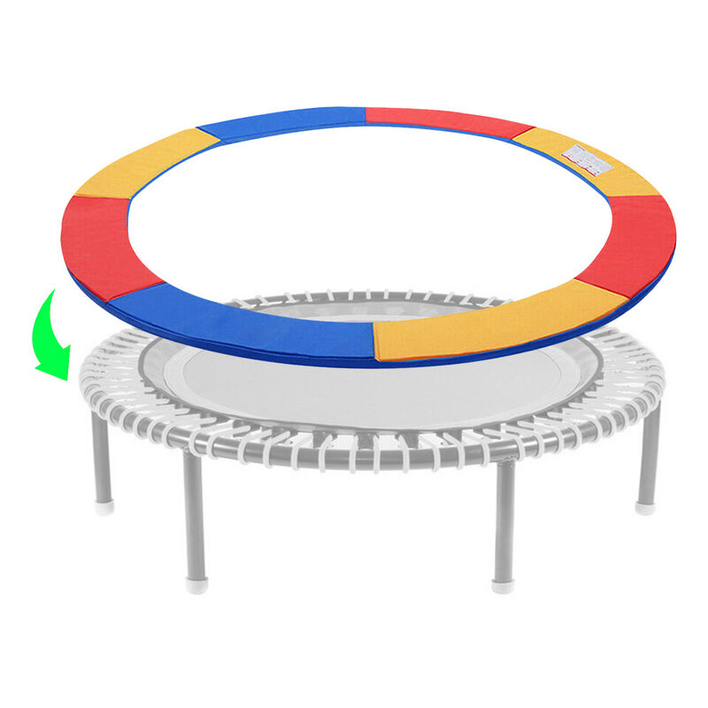 Trampoline bord couvre trampoline ressort housse de protection latérale ø305cm Coloré - Coloré - Tolletour