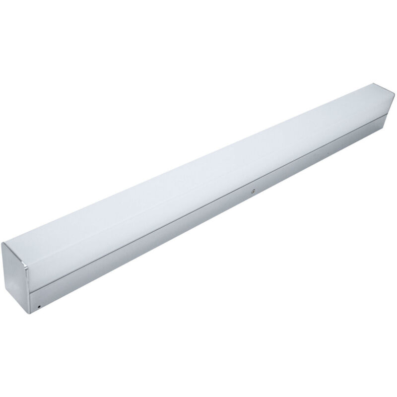 Tibelec - Réglette led Argent 15W, 1170 lumens, IP44, 4000K Blanc-neutre, bornier de connexion intégré, garantie 5 ans Tibelec - Réglette led Argent 15W, 1170 lumens, IP44, 4000K Blanc-neutre, bornier de connexion intégré, garantie 5 ans