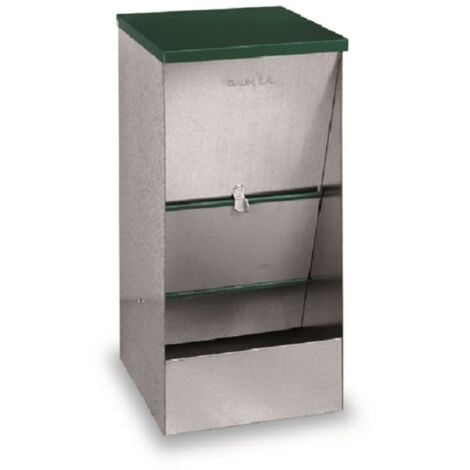 GAUN mediana 60x33x33cm , Tolva perros mediana Medidas: 330x330x600 mm Material: Chapa galvanizadaLa mascota tendrá comida asegurada todos los días, pues e