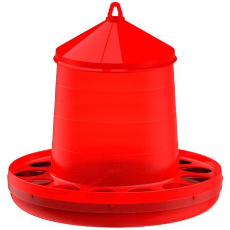 Tolva plástico 12 kg para aves