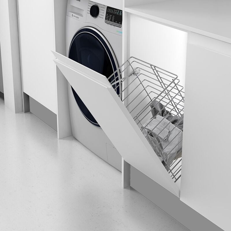 

Tolva Ropa Baño Cromo Modulo 35 E R/370190 - Cromo Brillo