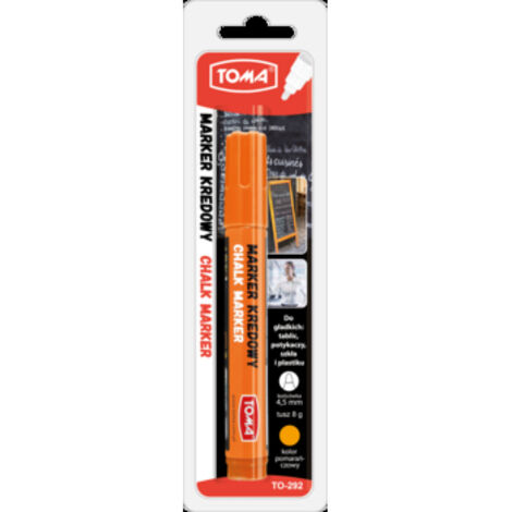 Toma 292 Kreidemarker für orange Preistafeln