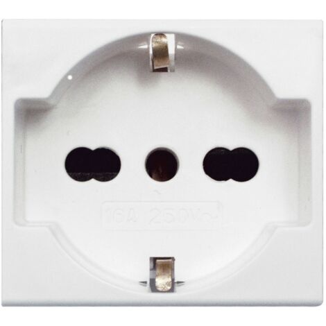Toma Bypass Unel 2P+T 10/16A Banq AVE 45B90/15TS