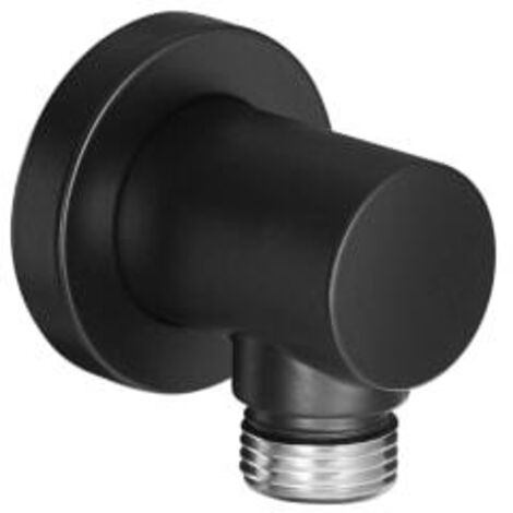 TOMA DE AGUA REDONDA NEGRO MATE - Marca Roca