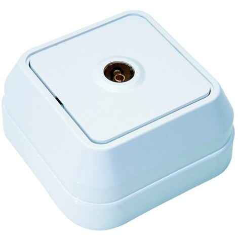 Toma de Antena de Paso Superficie Makel IP20 45107