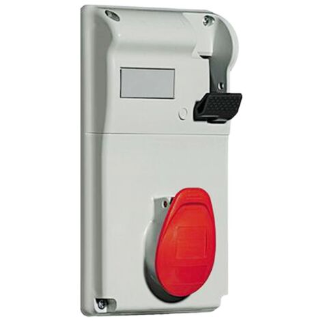 Toma de corriente con enclavamiento Legrand Tempra 3P+N+E 3X32A+NT 400V IP44 057214