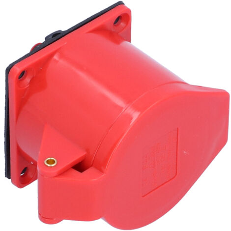 Toma de corriente industrial 5 pines trifásico impermeable instalación oculta 32a 220-380v/240-415v industria agricultura industria química aeropuerto muelle metalurgia