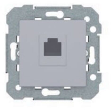 Toma de datos RJ45 cat 6 plata BJC Viva 23586-PL