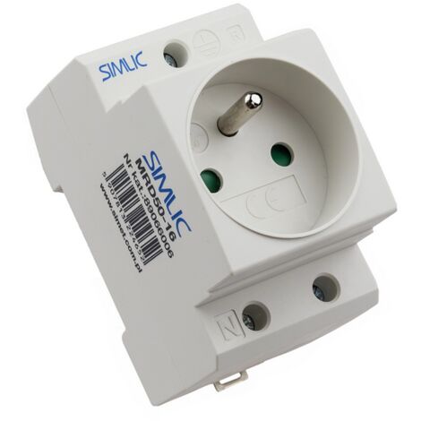 Toma de servicio 2PPE 16A 230V para carril de montaje MRD5016 89066006
