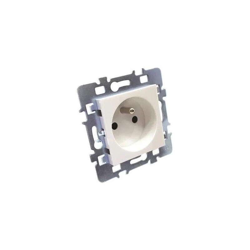 

Toma de tierra y soporte de metal para Casual High Gloss White, conexión de tornillo