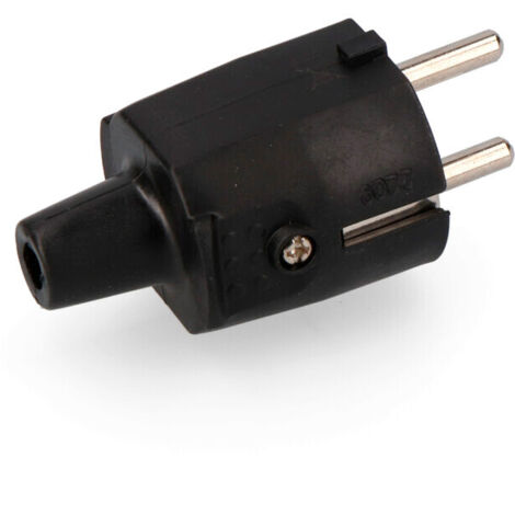 Toma EDM - goma negra - 16A - IP44 - R42003