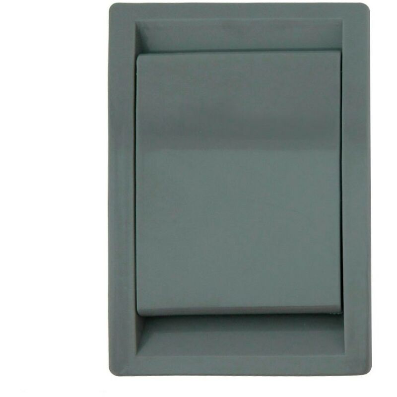 

Toma Serie ELEGANCE PVC Aspiración Centralizada 75x110mm Gris oscuro - Gris oscuro