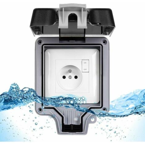Toma estanca exterior IP66 estanca exterior 16A (con interruptor)