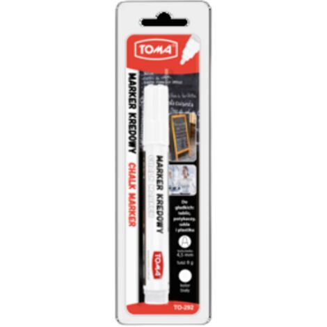 TOMA Kreidemarker 4,5 mm weiß