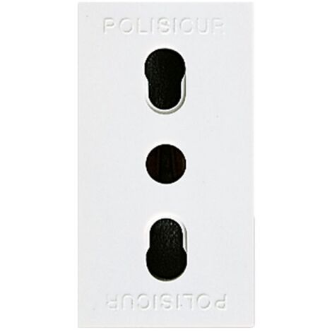 Toma polisicur 2X10/16A+T Banq AVE 45B06/15TS