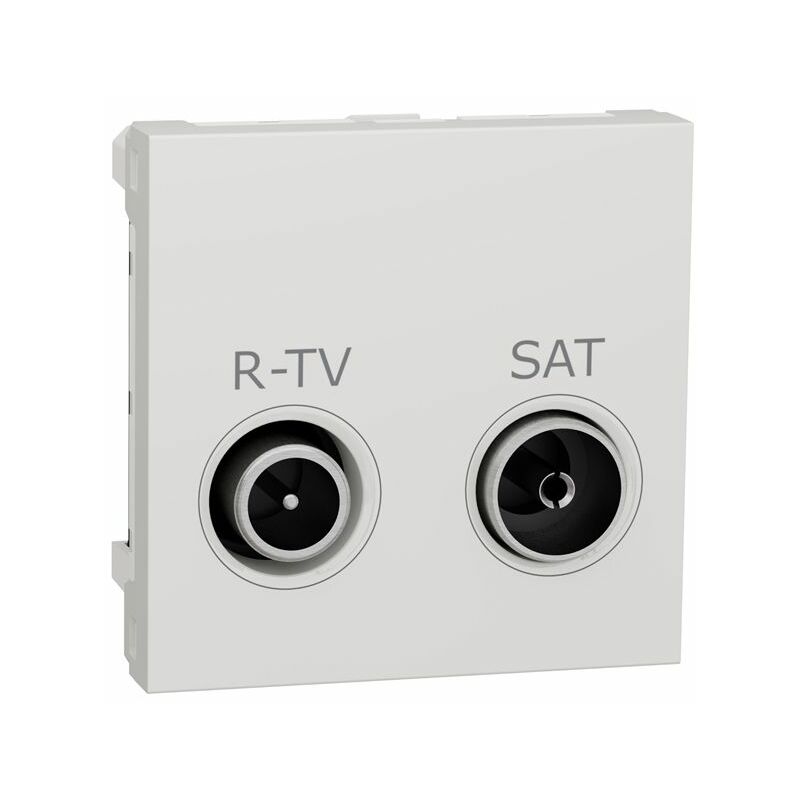 

Toma R-TV/SAT Derivación blanco polar Schneider New Unica NU345418