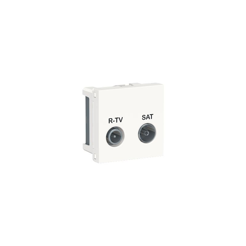 

Toma R-TV/SAT Derivacion unica Polar NU345418 - Schneider Electric