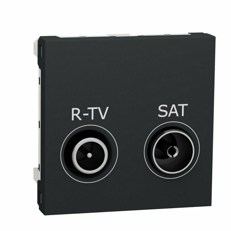 

Toma R-TV/SAT intermedia antracita NU345654 - Schneider