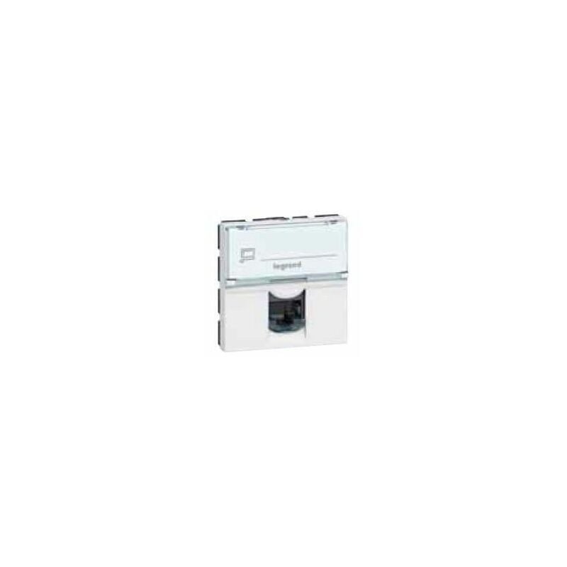 

Toma RJ45 cat 5 módulo ancho Mosaic 76554 - Legrand