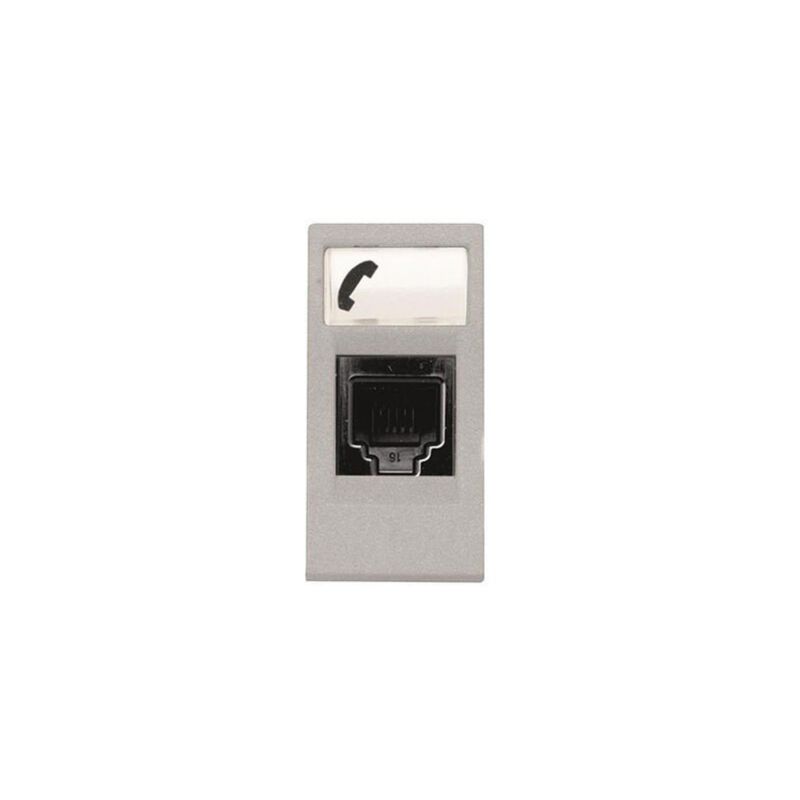 

Toma RJ12 Teléfono ZENIT 2117.6 PL 1 modulo - Niessen