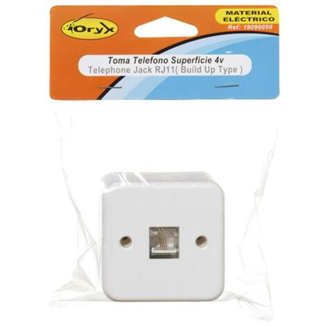 Toma Telefono Oryx Superficie 4v