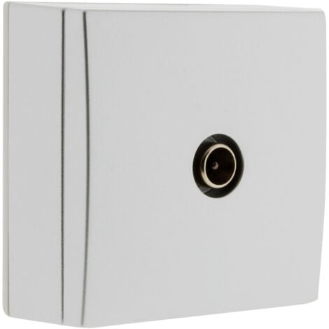 Toma TV Ø9,52mm - Silver - Bel'Vue - Zenitech