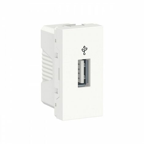 Toma USB 3.0 1 modulo polar SCHNEIDER NU342918