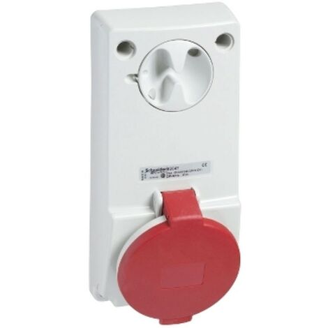 Toma vertical con enclavamiento Schneider 3X16A+NT 400V IP44 82036